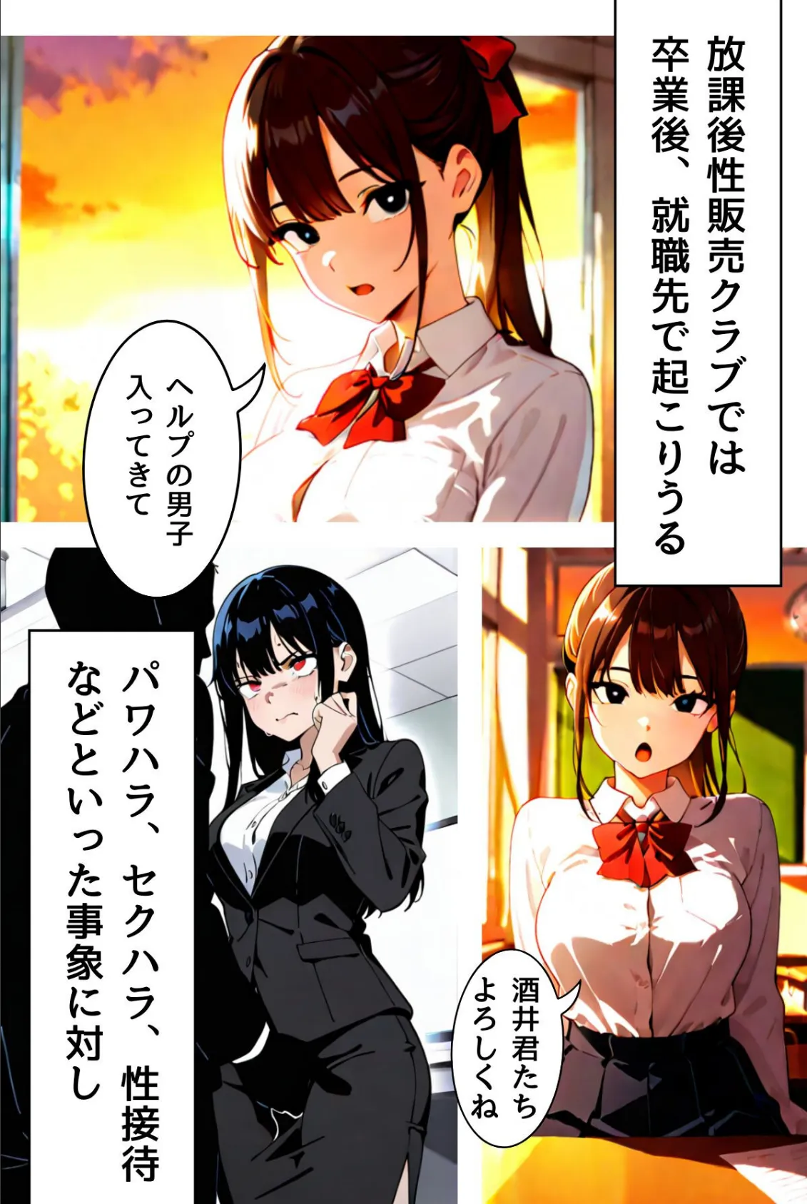 放課後性販売クラブ 商業科の実践授業(フルカラー) 8ページ