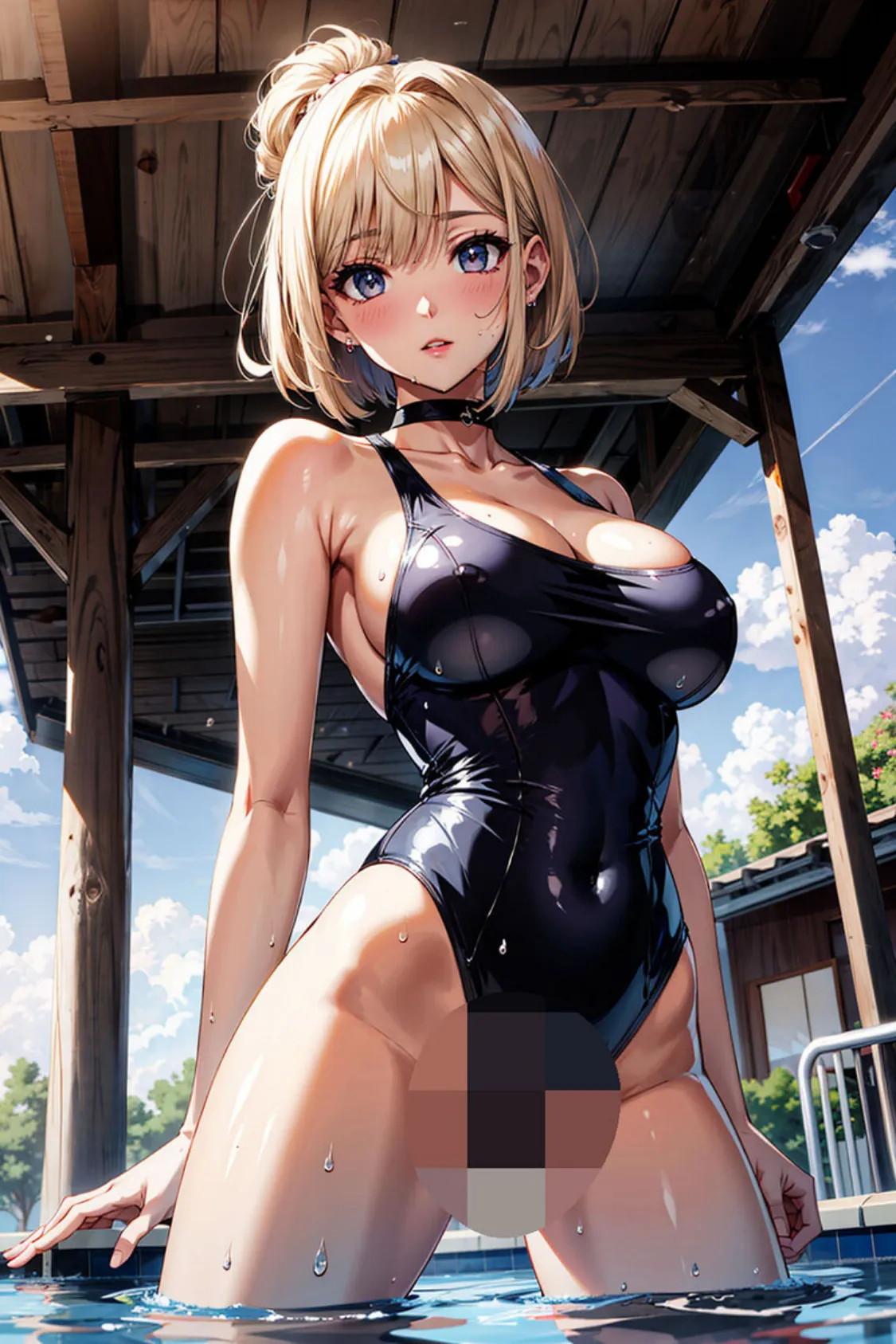 【全3作収録】金髪ギャルのチン媚び誘惑 〜生ハメ乱交待ったなし〜 モザイク版 11ページ