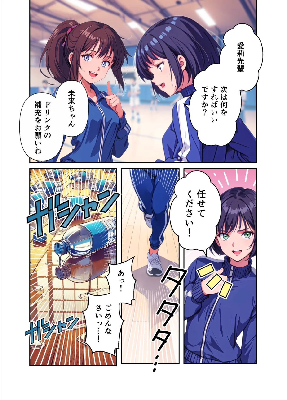 【分冊版】女子マネージャーにお任せ!(6) 私達がサポートします! 4ページ