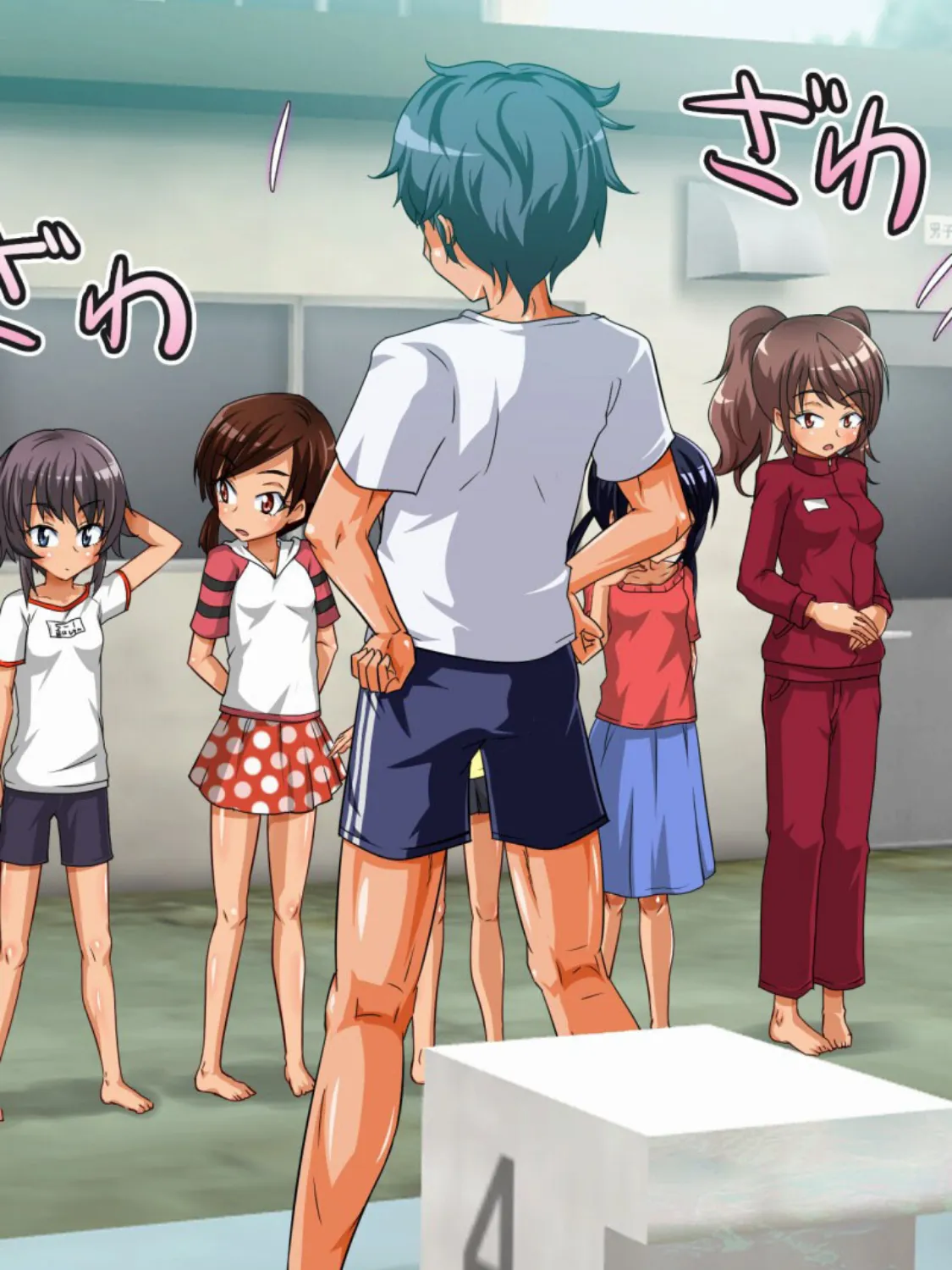 全裸で水泳授業しちゃいました! 4ページ