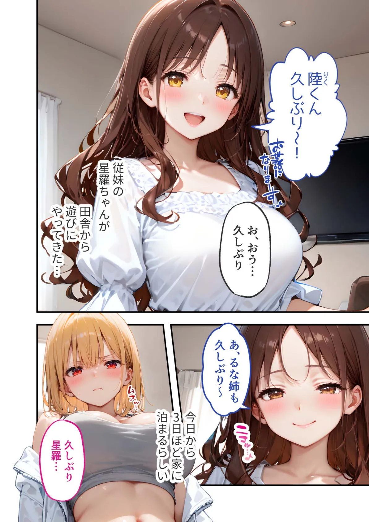 愛する義妹のえっちな罵倒 〜私だけでしょ?お義兄ちゃん〜 モザイク版 4ページ