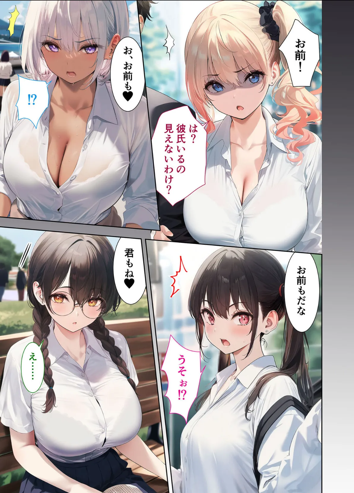 拒否権なし!絶対種付け制度 〜生意気ヒロインやり放題パック(1)〜 モザイク版 5ページ