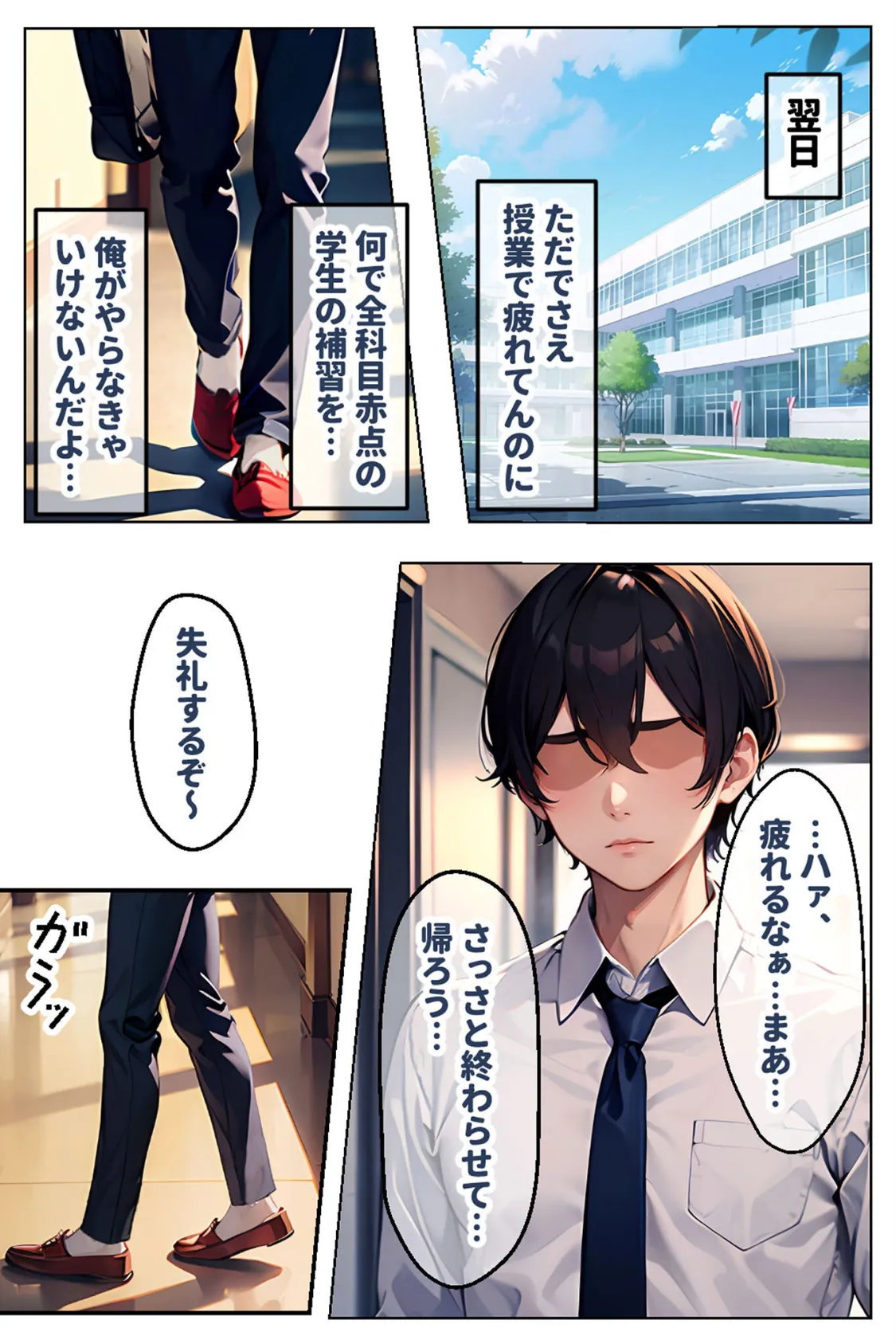 見た目ギャル、中身清楚が堕ちるまで 1処女喪失編 モザイク版 4ページ