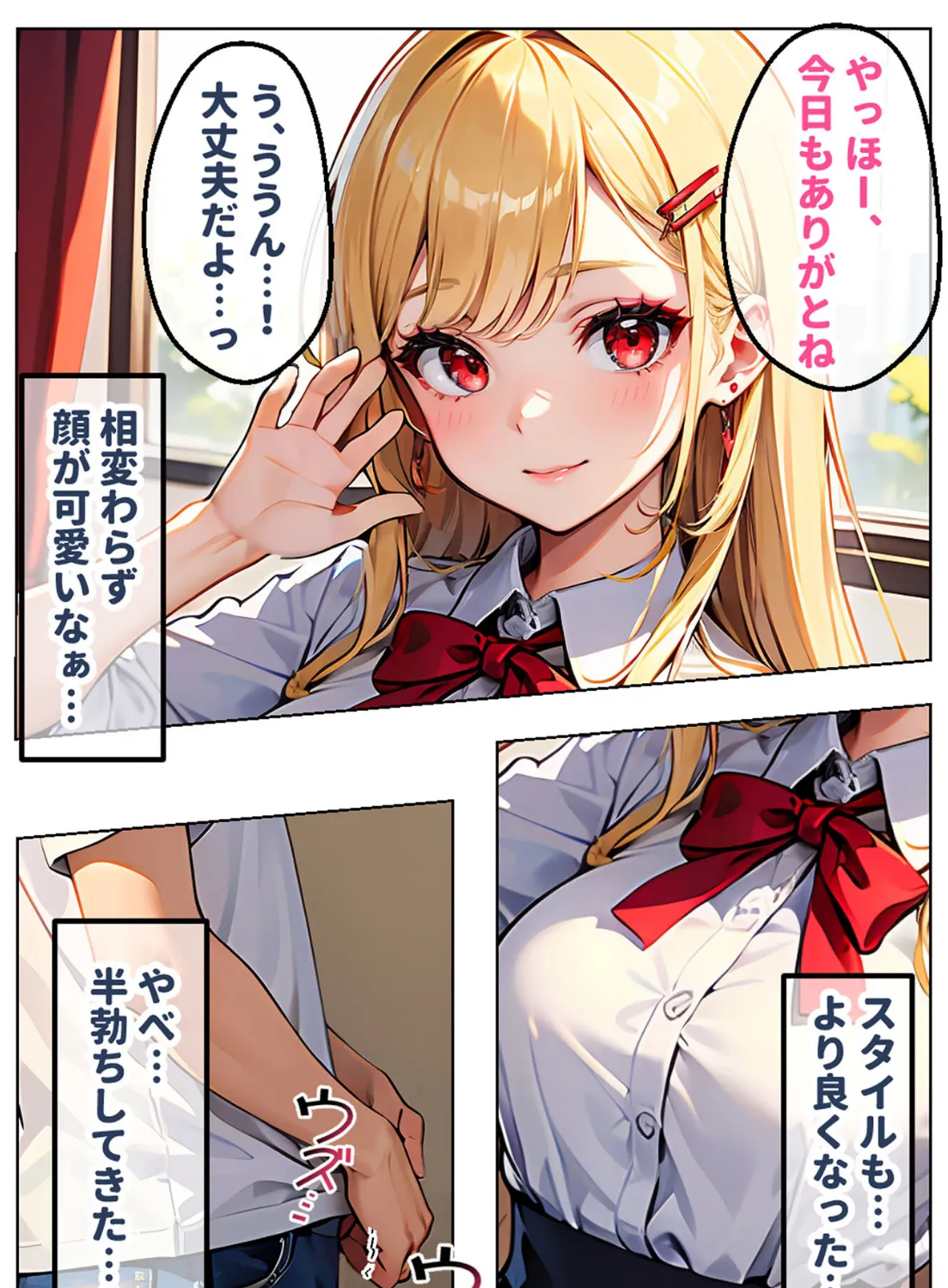 見た目ギャル、中身清楚が堕ちるまで 2幼馴染編 モザイク版 5ページ