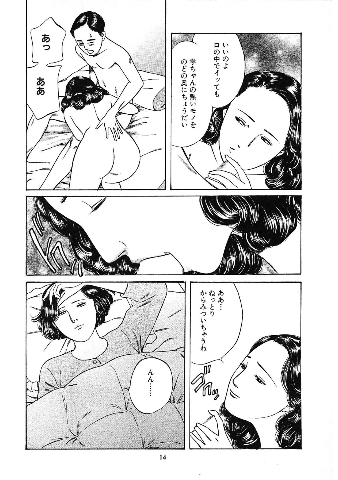 若妻閉ざされた寝室<描き下ろし原画入り特別版>・鶴永いくお官能コレクション13 14ページ