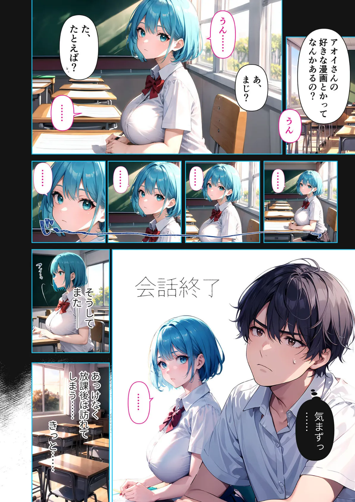 【合冊版】巨乳な転××にヤリたい放題 モザイク版 10ページ