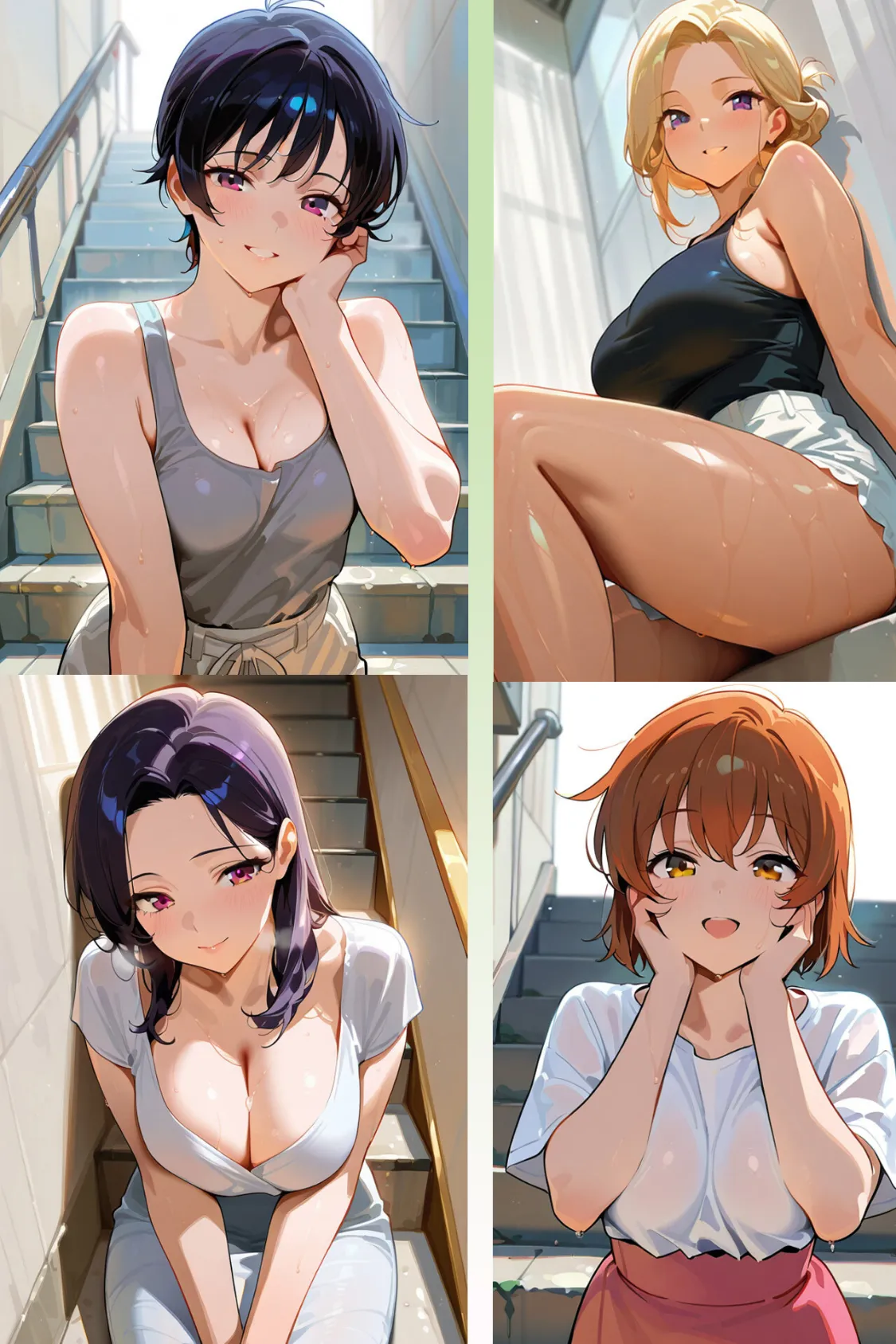 団地妻は発情中2 黒ギャルママ莉奈 5ページ