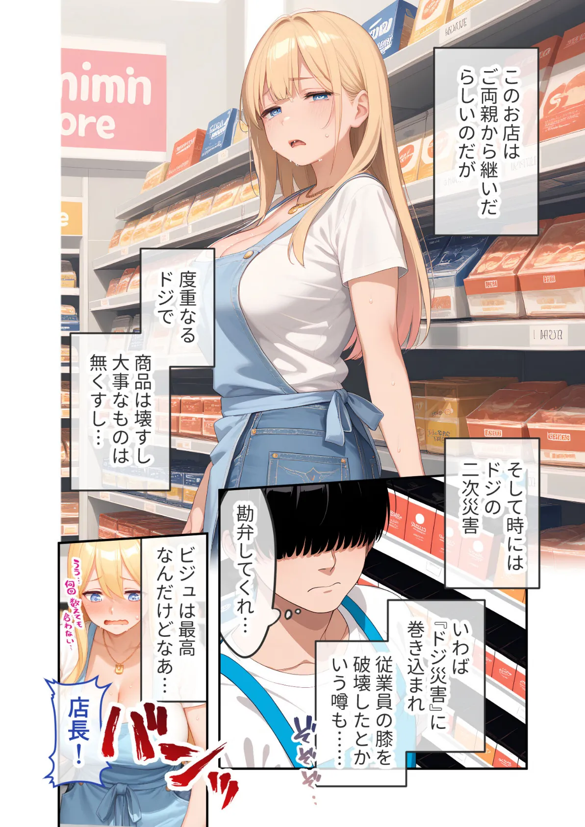 ゆるふわギャル店長のごほうびえっち 〜スタンプカードで生ハメ放題!?〜 モザイク版 10ページ