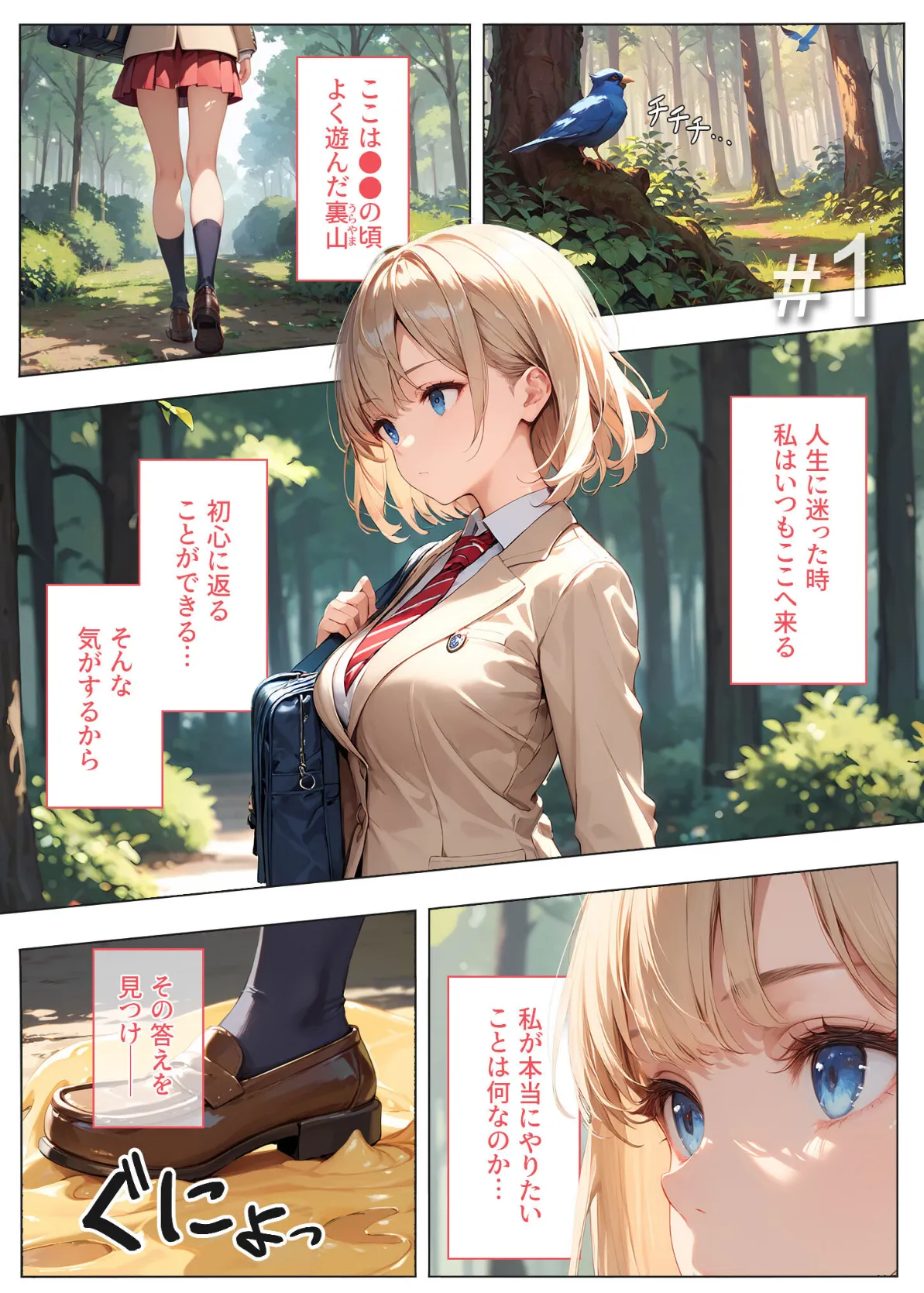 おねぇちゃんどうしたのw？〜囲まれ〇され壊される〜 モザイク版 3ページ