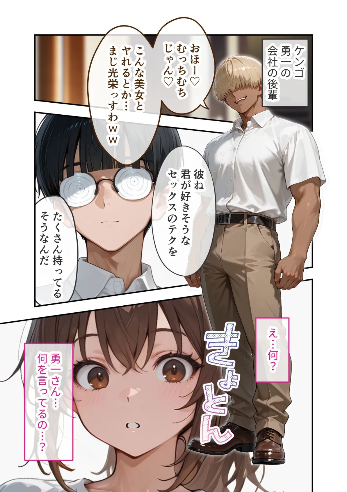 あなたのためなら誰とでも 〜変態夫の爆乳妻寝取らせプレイ〜 モザイク版 11ページ